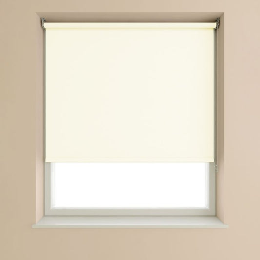 Speedy Blackout Roller Blind Cream - 90cm Width