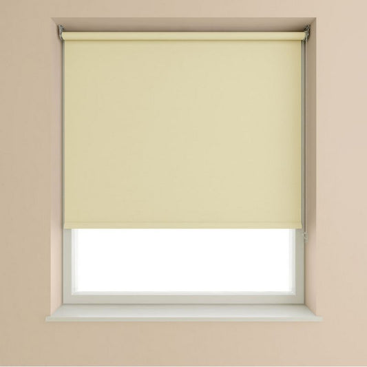 Speedy Blackout Roller Blind Oyster - 180cm Width