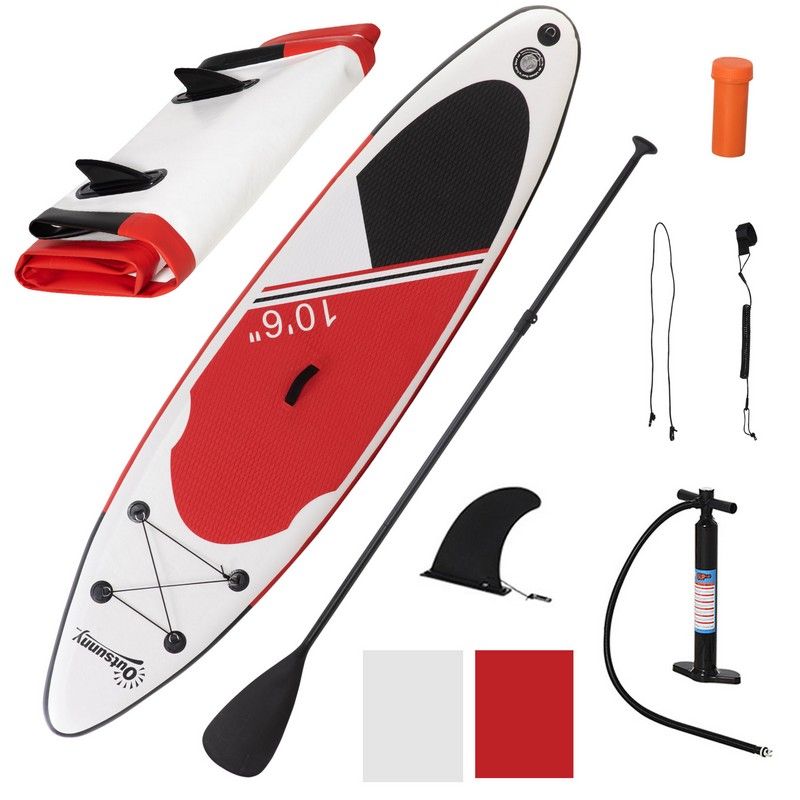 Outsunny Outsunny Inflatable Stand Up Paddle Board