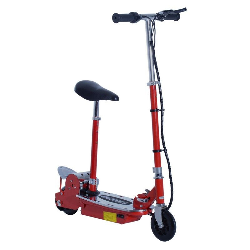 Homcom Homcom Foldable Electric Scooter For Teens Over 7 Years Old 12V Battery 120W-Red