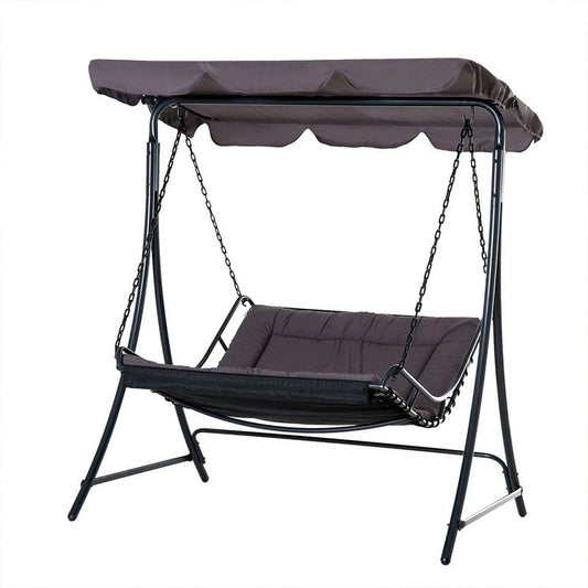 Outsunny Outsunny 2 Seater Garden Swing Seat Bed