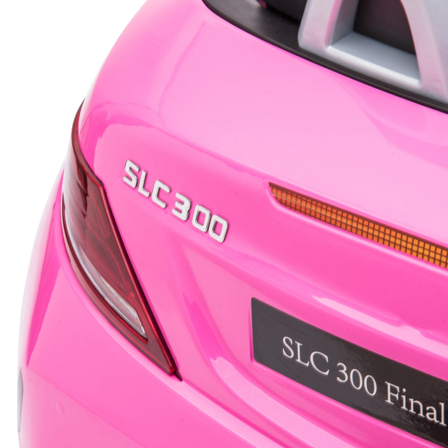 Mercedes Benz SLC 300 Ride On Electric Car With Parent Remote 3 To 6 Years Pink by Aiyaplay