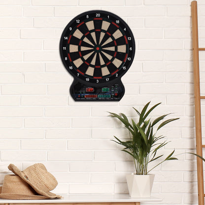 Plastic LED Electronic Dartboard w/ 12 Darts