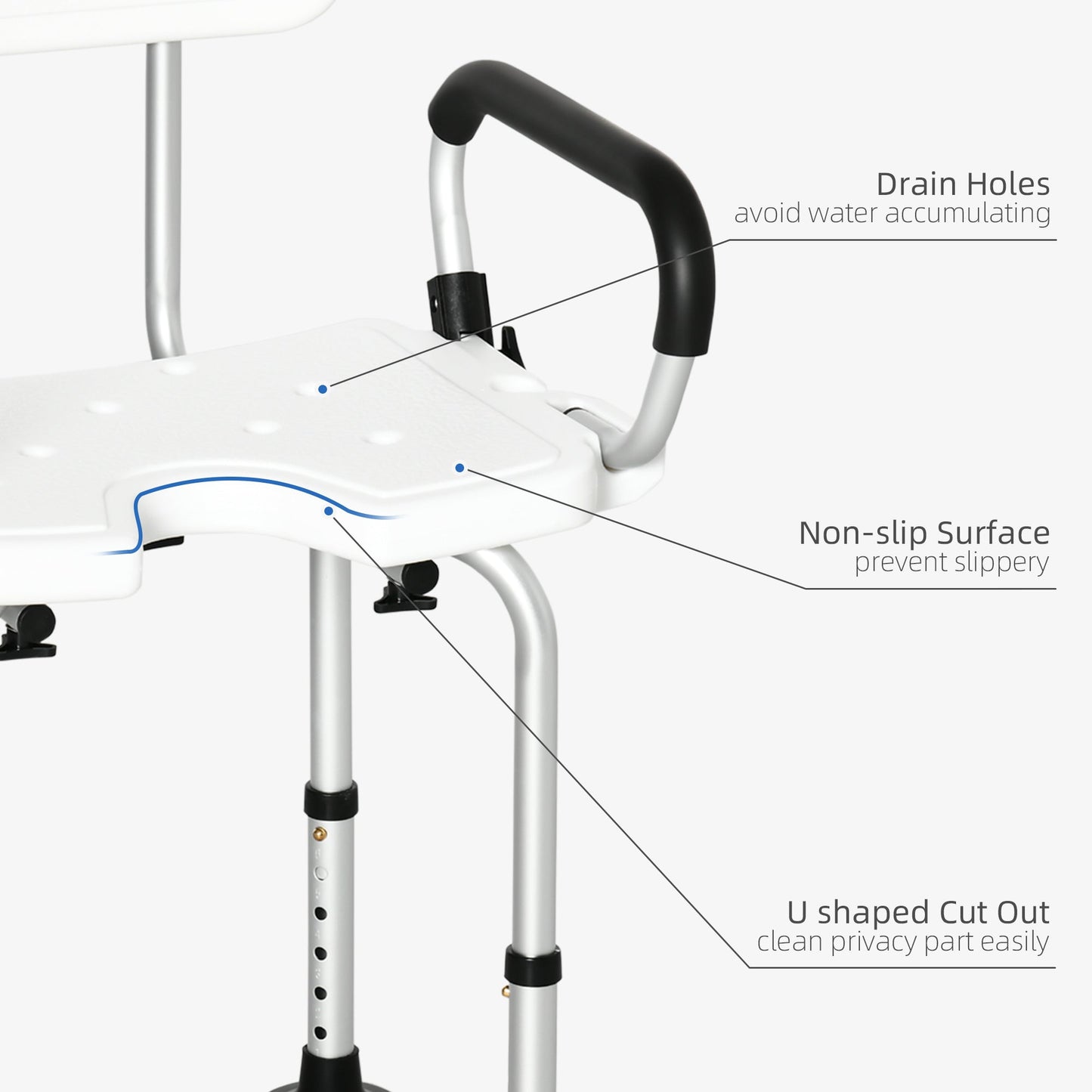 Shower Chair for the Elderly and Disabled