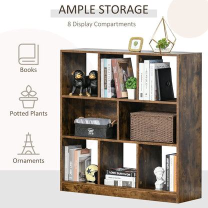 Eight Cube Storage Unit - Wood-Effect