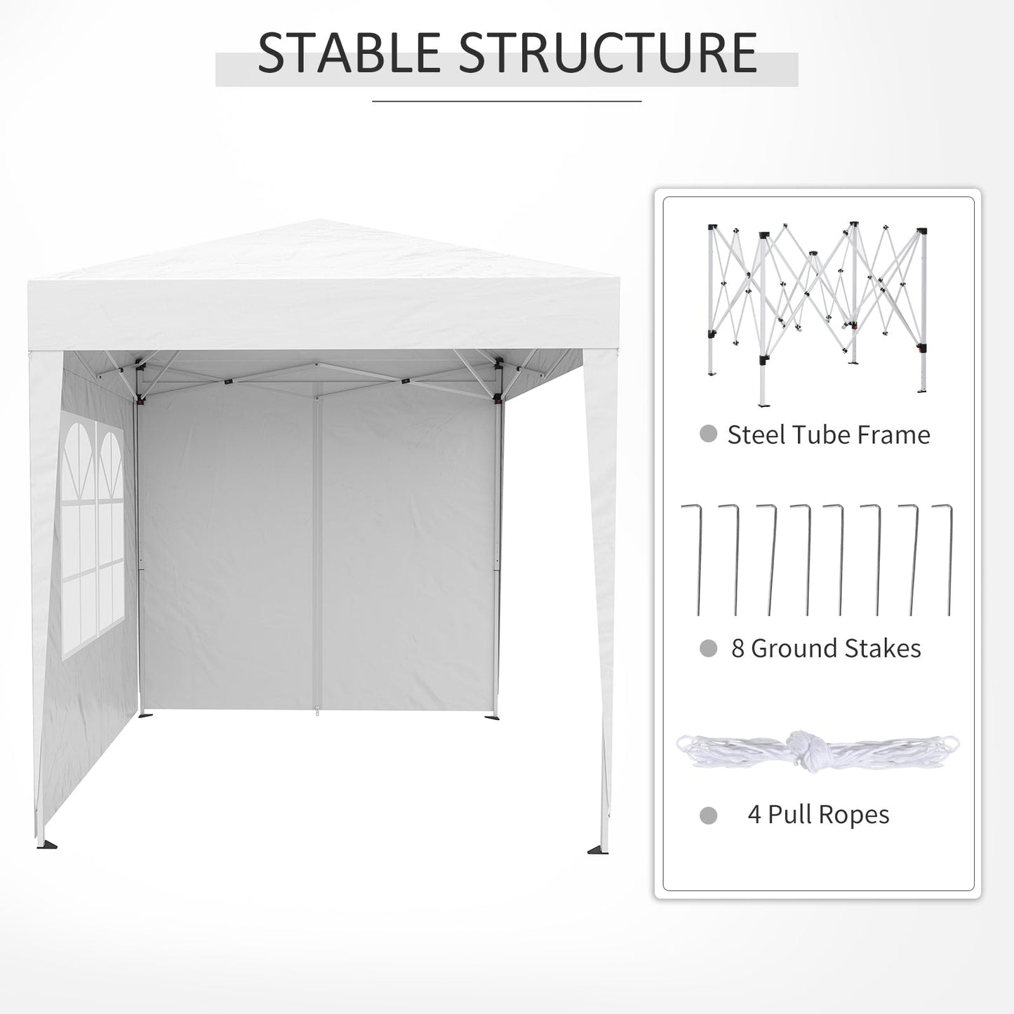 2 x 2M Pop Up Gazebo Canopy