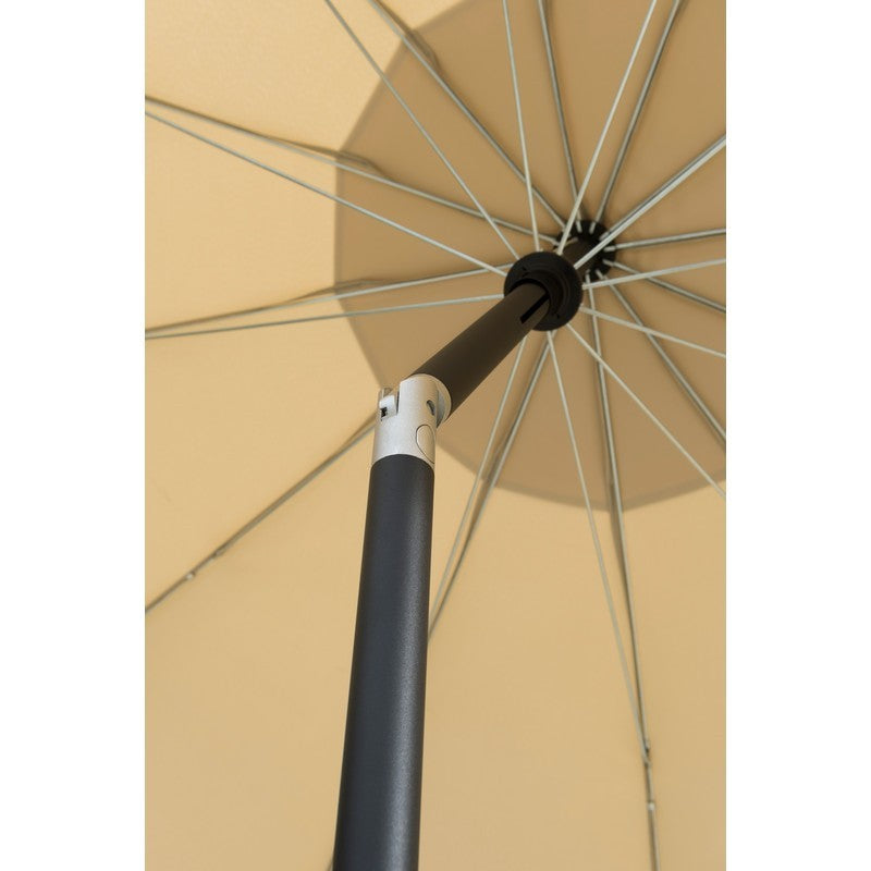 Garden Must Haves Carrousel Garden Parasol by Garden Must Haves - 2.7 x 2.7M Cream