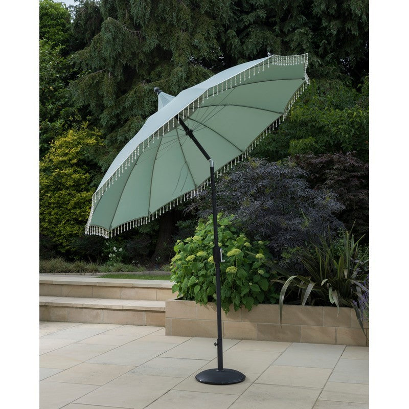 Garden Must Haves Carrousel Garden Parasol by Garden Must Haves - 2.7 x 2.7M Green