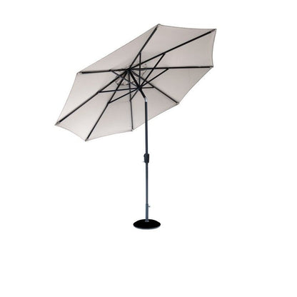 Garden Must Haves Elizabeth Garden Parasol by Garden Must Haves - 2.7 x 2.7M Grey