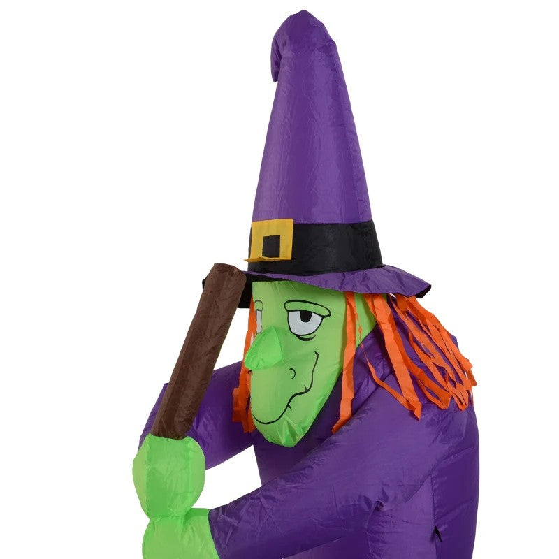 1.8H m Inflatable Witches Halloween Decoration