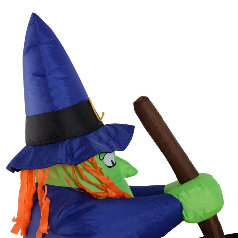 1.8H m Inflatable Witches Halloween Decoration