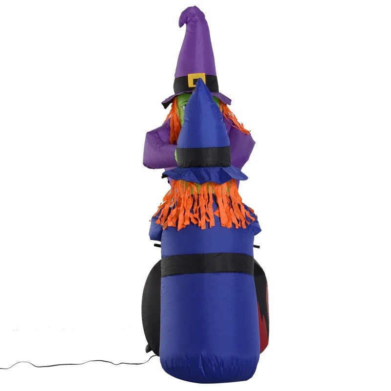 1.8H m Inflatable Witches Halloween Decoration