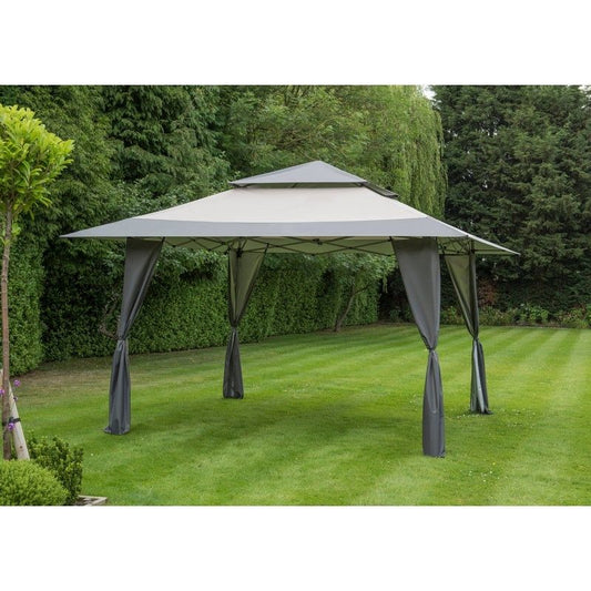 Garden Must Haves Got It Garden Gazebo by Garden Must Haves with a 4 x 4M Grey Canopy