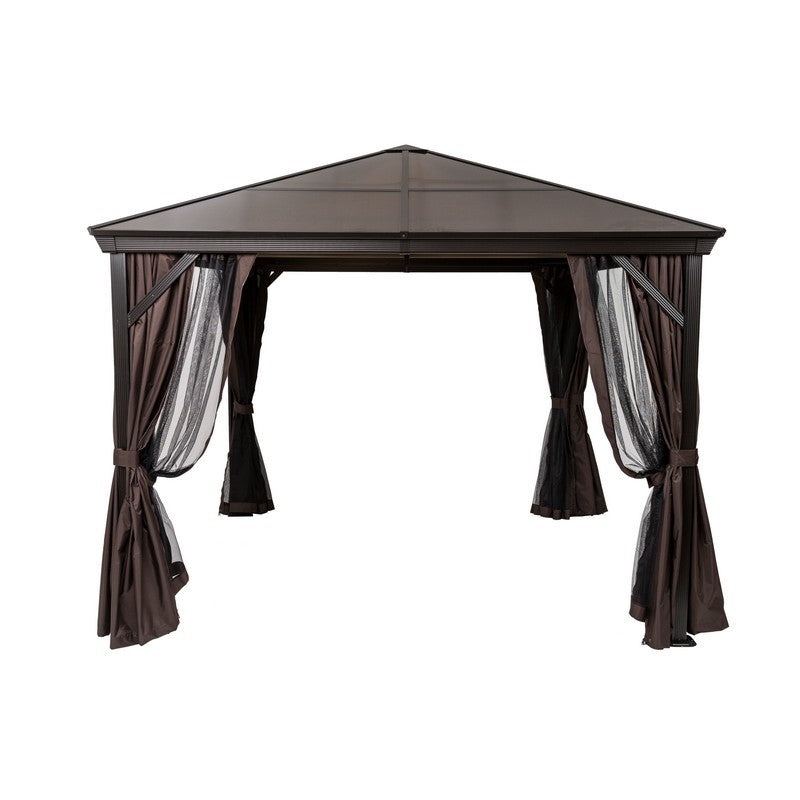 Garden Must Haves Runcton Garden Gazebo by Garden Must Haves with a 3 x 3M Grey Canopy