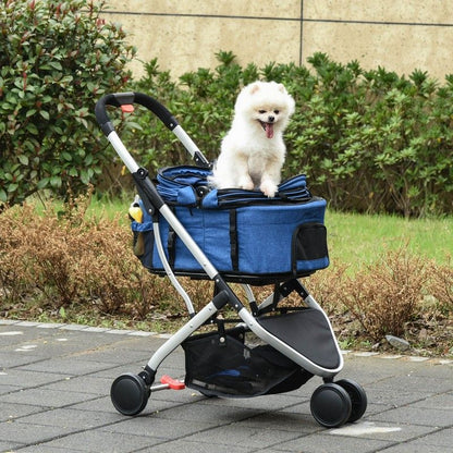 PawHut PawHut 2 In 1 Foldable Dog Stroller