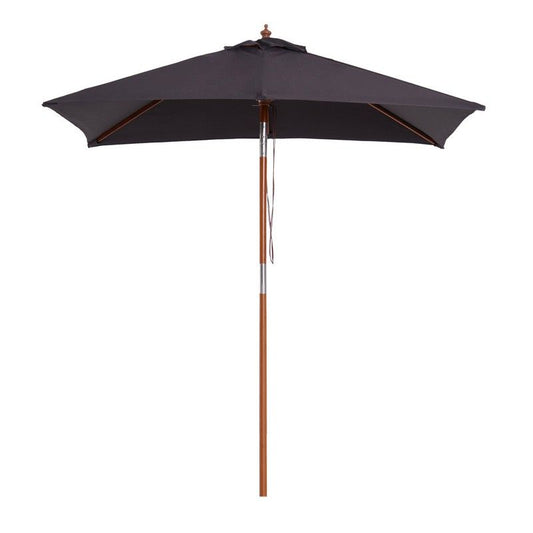 Outsunny Outsunny 2M X 1.5M Garden Parasol Umbrella With Tilting Sunshade Canopy