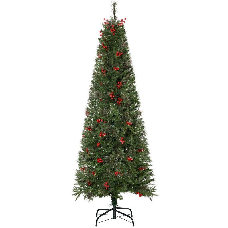 Homcom 7ft Christmas Tree Artificial - 746 Tips