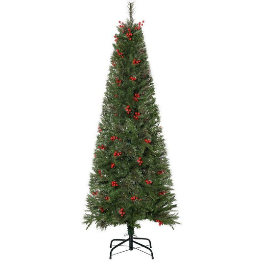 Homcom 7ft Christmas Tree Artificial - 746 Tips