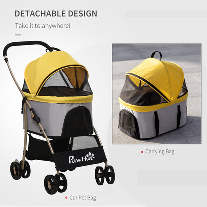 PawHut Detachable Pet Stroller