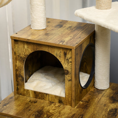 PawHut Cat Litter Box Enclosure