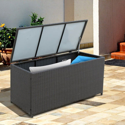 Outsunny Rattan Storage Box