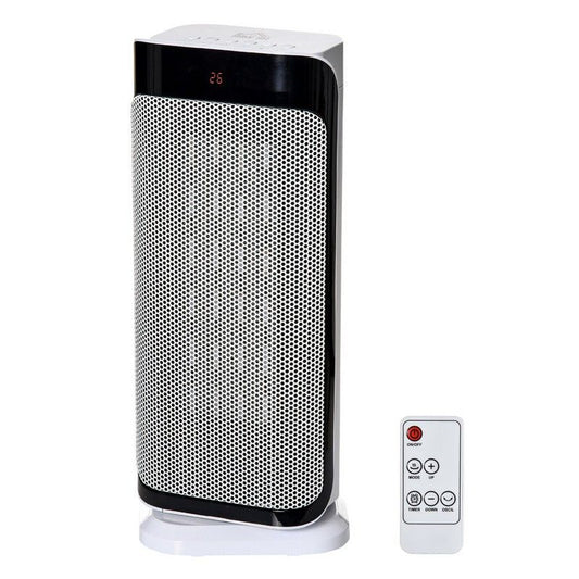 Homcom Homcom Portable Oscillating Ceramic Space Heater w/ Over Heating & Tip-over Protection