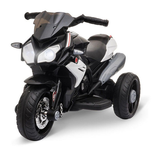 Homcom Homcom Kids 6V Battery Steel Enforced Motorcycle Ride On Trike Black