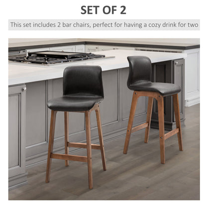 Modern Bar Stools Set of 2