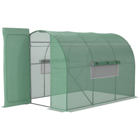 Outsunny Outsunny 3 X 2M Walk-In Greenhouse With Metal Frame And Door