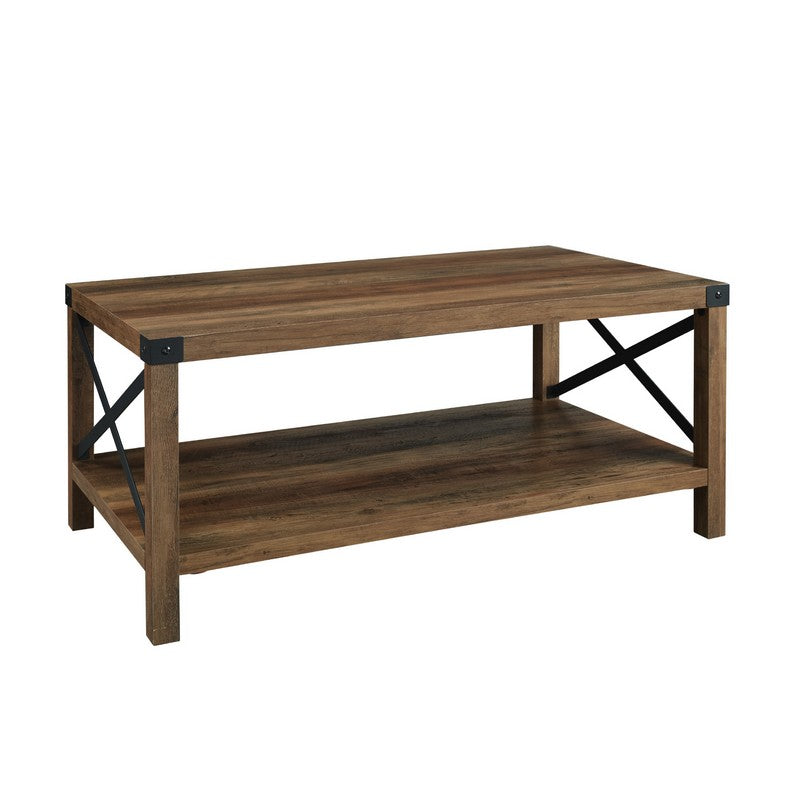 Norfolk Furniture Rustic Coffee Table Brown