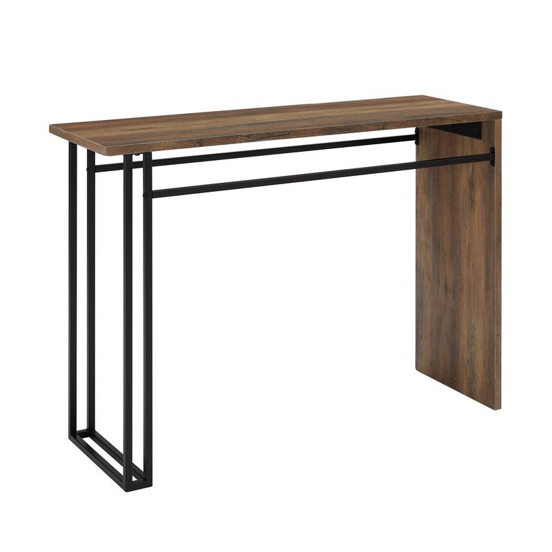 Norfolk Furniture Industrial Console Table Black & Brown