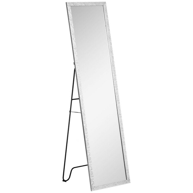 Homcom Homcom Full Length Mirror Free Standing Mirror Dressing Mirror With Ps Frame For Bedroom Living Room