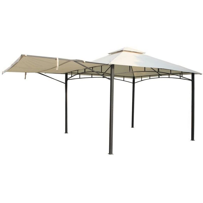 Royalcraft Algarve Garden Gazebo by Royalcraft with a 3 x 3M Grey Canopy