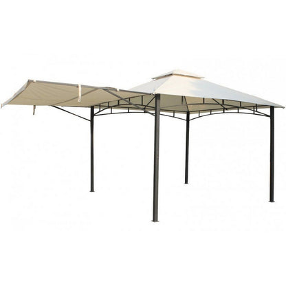 Royalcraft Algarve Garden Gazebo by Royalcraft with a 3 x 3M Grey Canopy