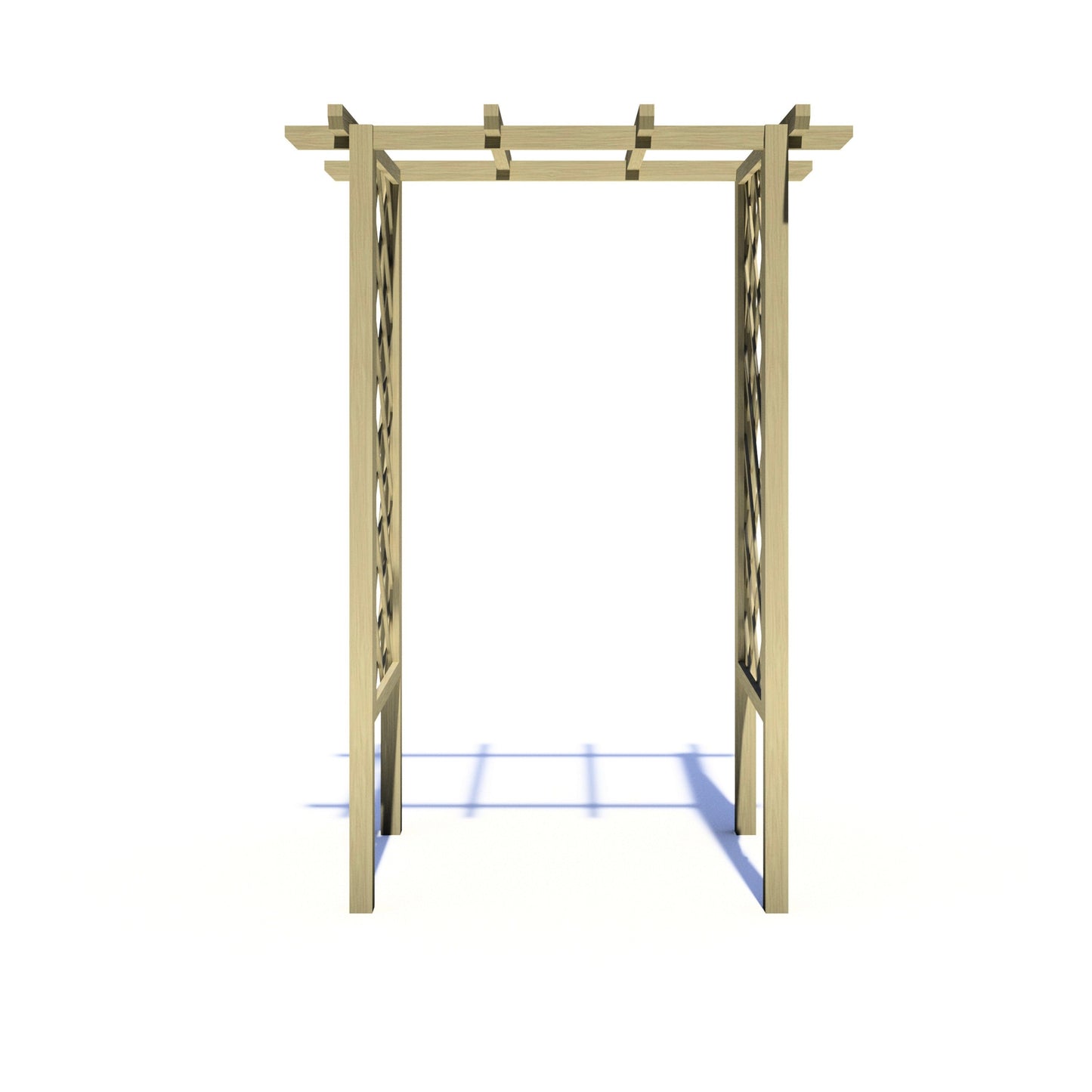 Shire 3' 4" x 4' 4" Garden Arch - Classic Pressure Treated