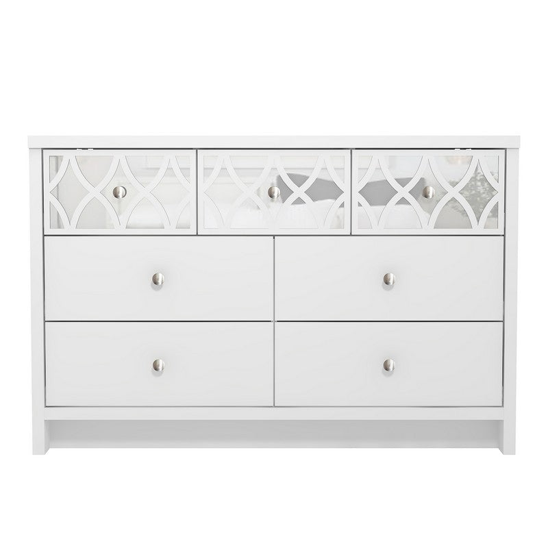 Arianna Large Chest of Drawers White 7 Drawers