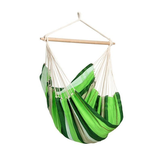 Amazonas Brasil Oliva Hammock Chair - Striped Green