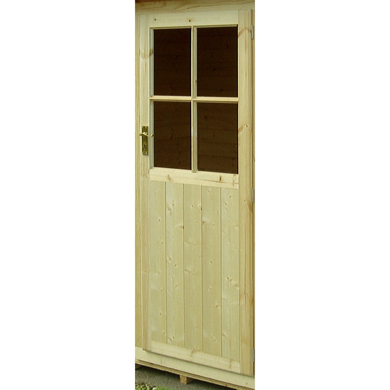 Shire Shire Ashdown 7' 10" x 11' 9" Apex Log Cabin - Premium 28mm Cladding Tongue & Groove