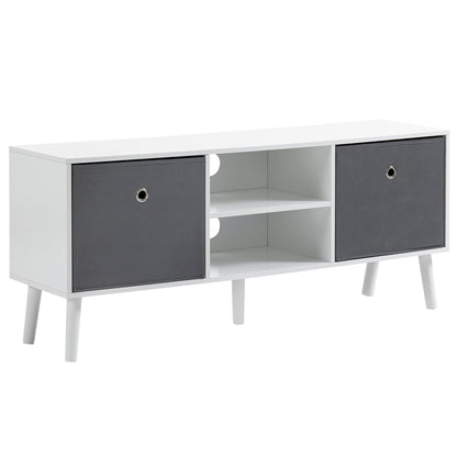 Homcom Fabric Drawer TV Stand