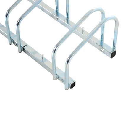 Bike Stand Parking Rack Floor or Wall Mount Bicycle Cycle Storage Locking Stand 4 Racks