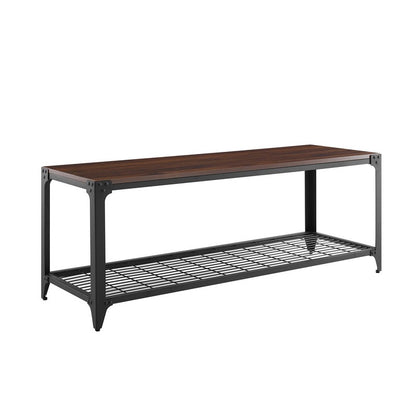 Norfolk Furniture Industrial Coffee Table Dark Brown