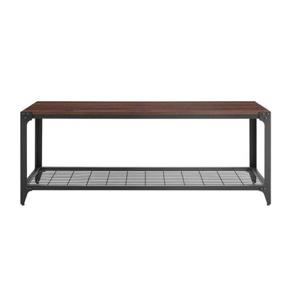 Norfolk Furniture Industrial Coffee Table Dark Brown