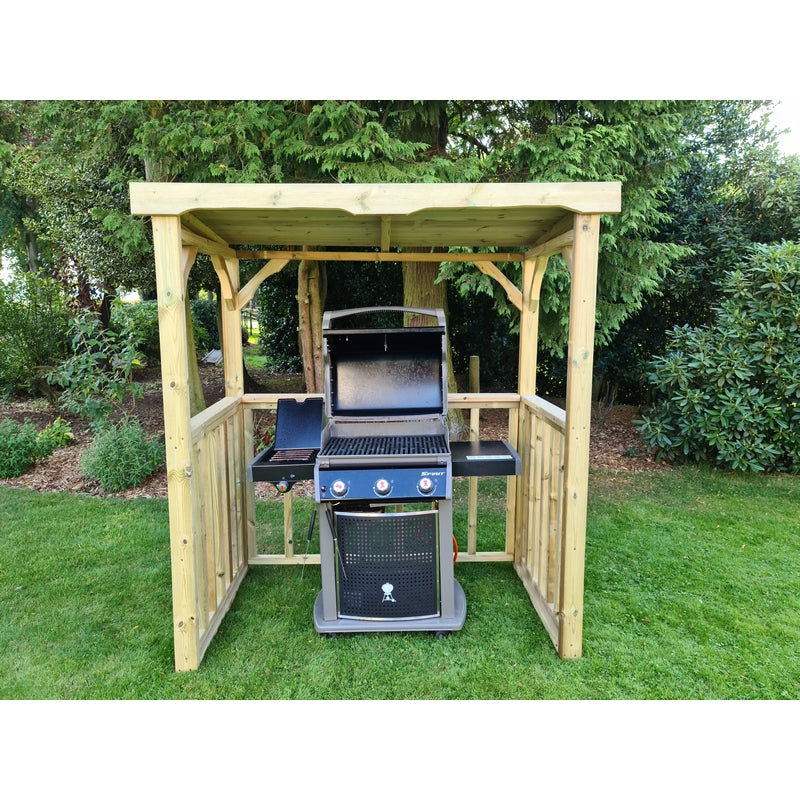 Croft Emily Garden BBQ Shelter by Croft Natural Neutral