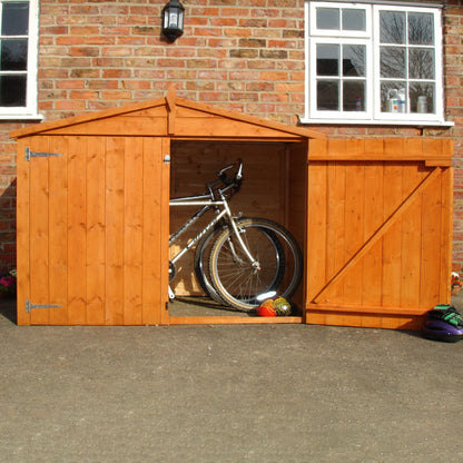 Shire Wentworth 6' x 2' 11" Apex Bike Store - Premium Dip Treated Shiplap