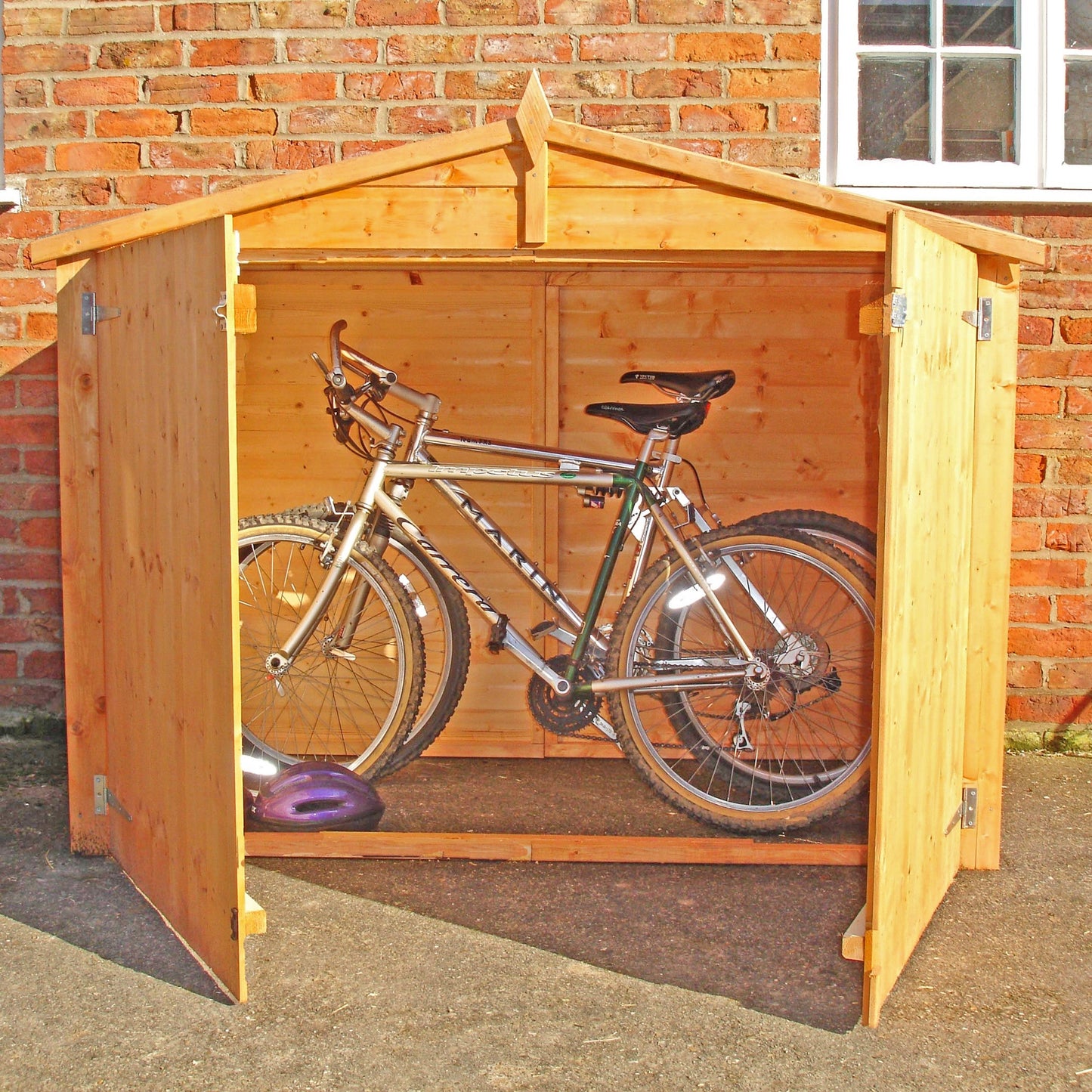 Shire Wentworth 6' x 2' 11" Apex Bike Store - Premium Dip Treated Shiplap