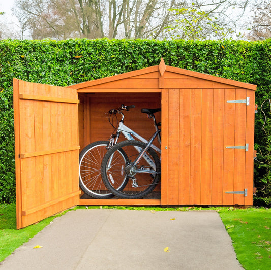 Shire Overlap Garden Bike Storage Unit (7' x 3')