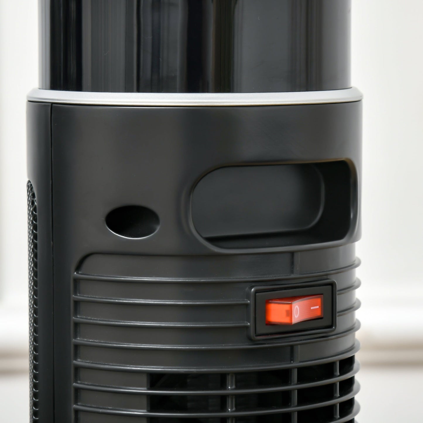 Ceramic Tower Indoor Space Heater w/ 42° Oscillation Remote Control Timer