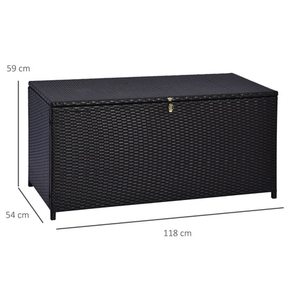 Outsunny Rattan Storage Box