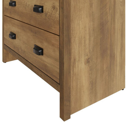 Boston Chest of Drawers Brown 4 Drawers