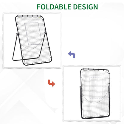 Foldable Football Rebounder Net